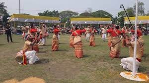 Assam: AASU Celebrates ‘Mukoli Bihu’ at Judges’ Field